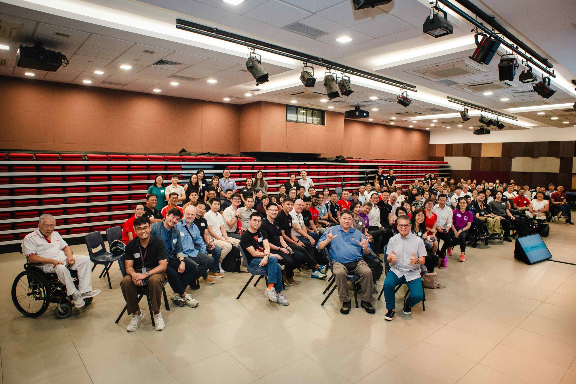 Group photo of DSMP engagement session with Minister Edwin Tong